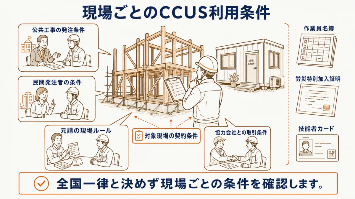 全国一律の法定義務と発注条件・取引条件・元請ルールの区別