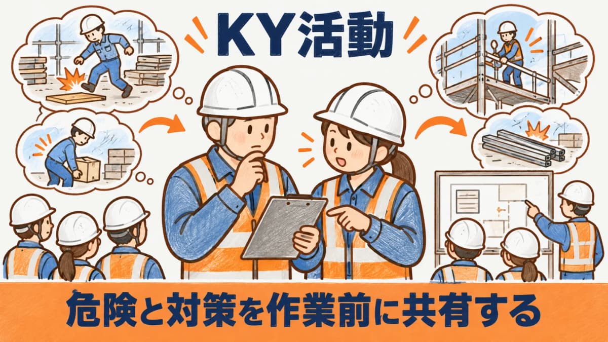 KY活動の気づきを次の安全確認へ残す記録