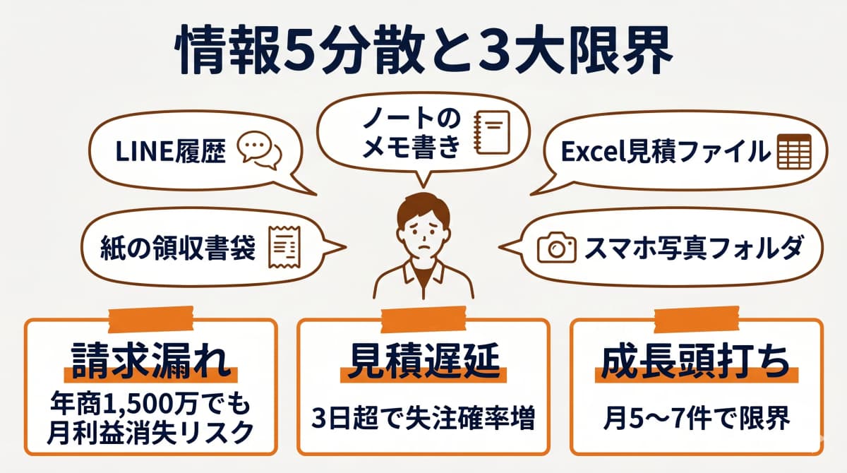情報5分散と3大限界