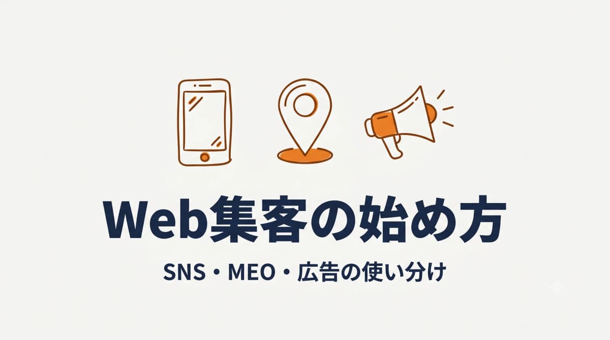 工務店のWeb集客の始め方:SNS・MEO・広告の使い分け【2026年版】