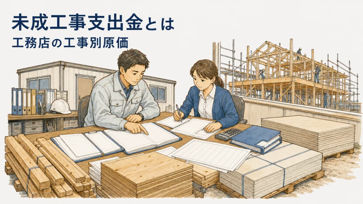 未成工事支出金とは|工務店の仕訳と工事別原価管理【2026年版】